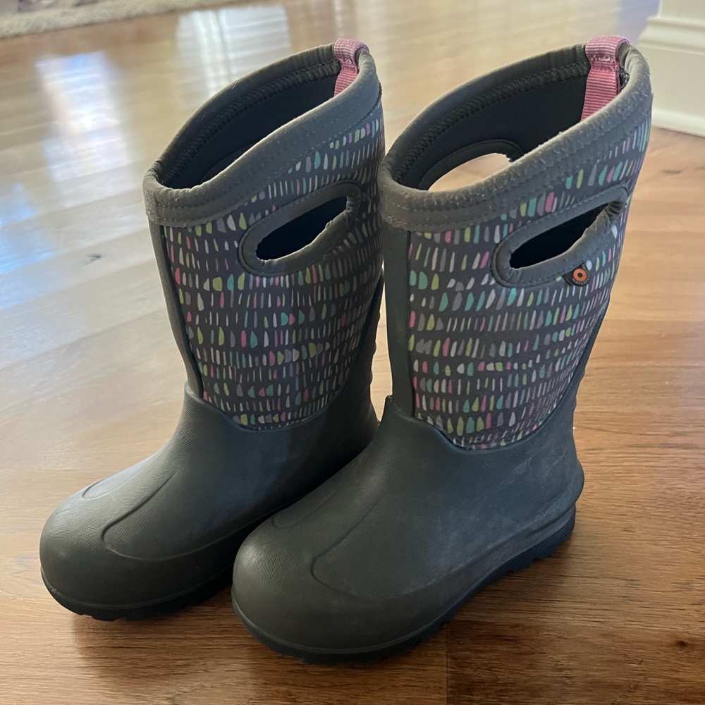 Girls Bog snow rain boots size 12
